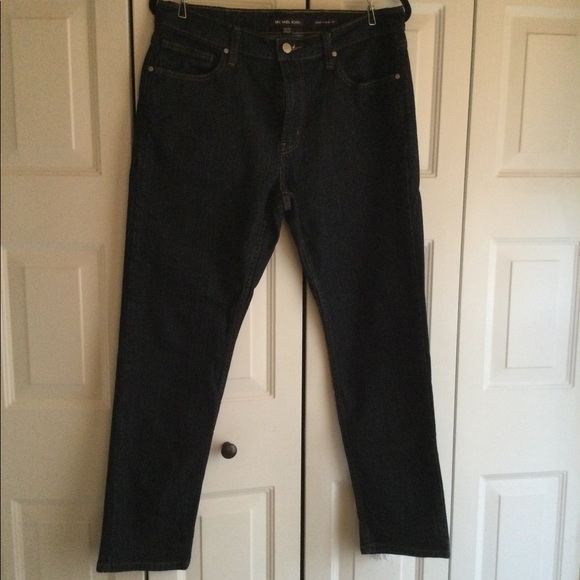 Michael Kors Grant Classic Fit:: Dark Wash:: 33/30 - Picture 1 of 8